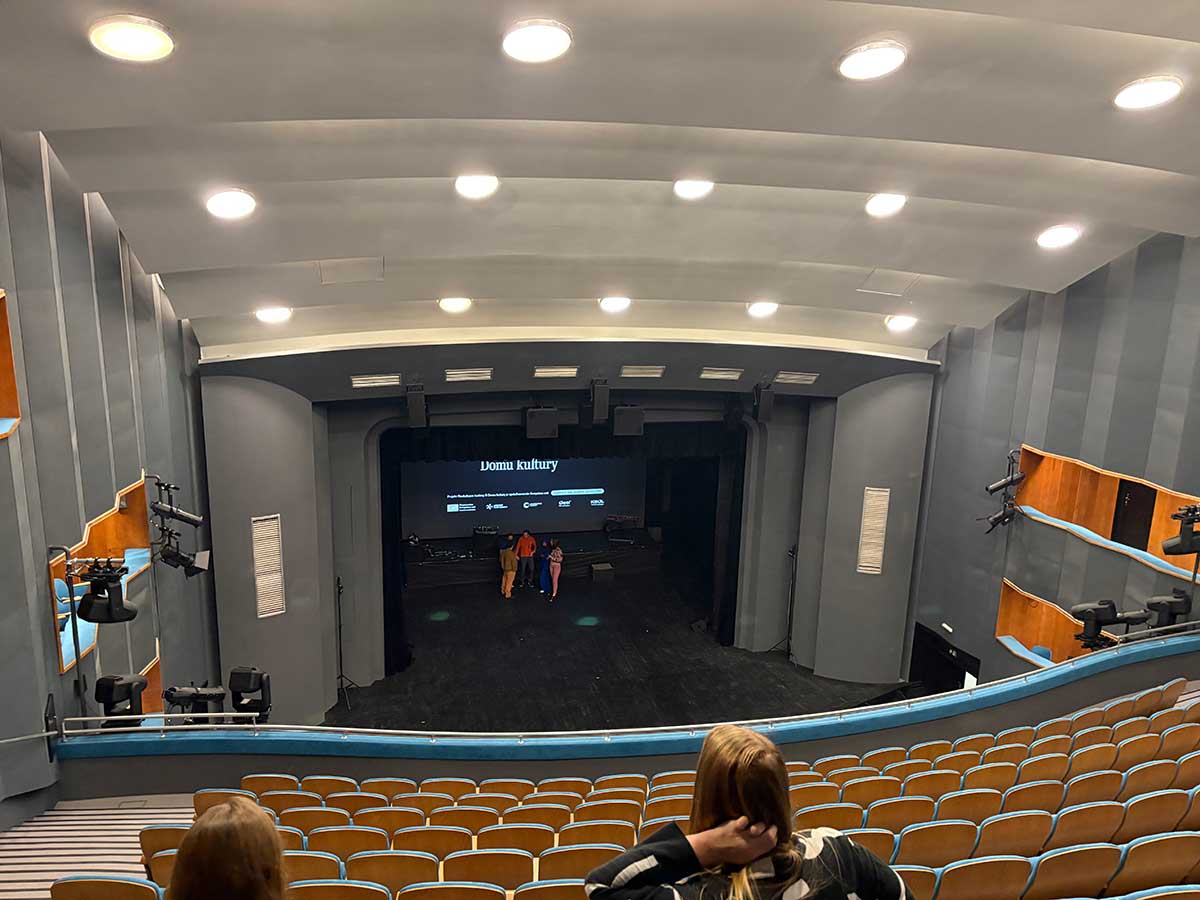 Divadelní sál DOmu kultury v Ústí nad Labem