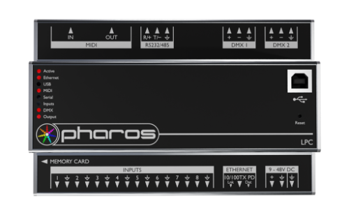 Pharos Designer - Hardware - Lighting Playback Controller LPC