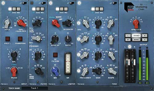 Waves  pluginy - Abbey Road TG Mastering Chain