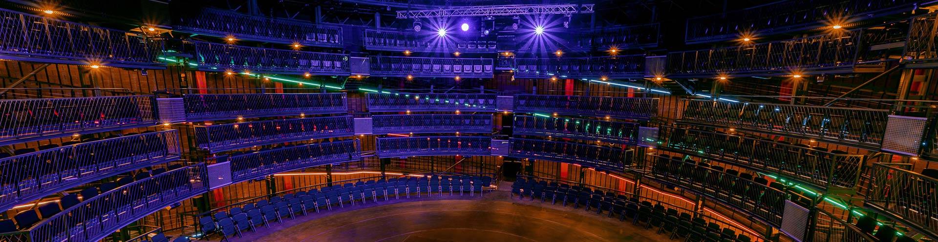 Dokončená instalace osvětlení a ozvučení v divadle Spirála.